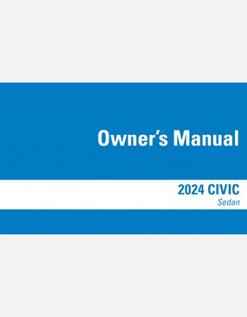 2024 honda civic owners manual